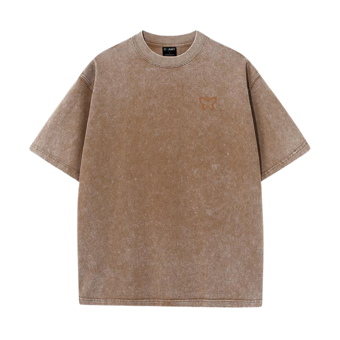 Brown Washed Icon T-shirt CoastBcn