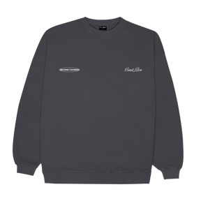 Gray Less Stalking Sweatshirt CoastBcn