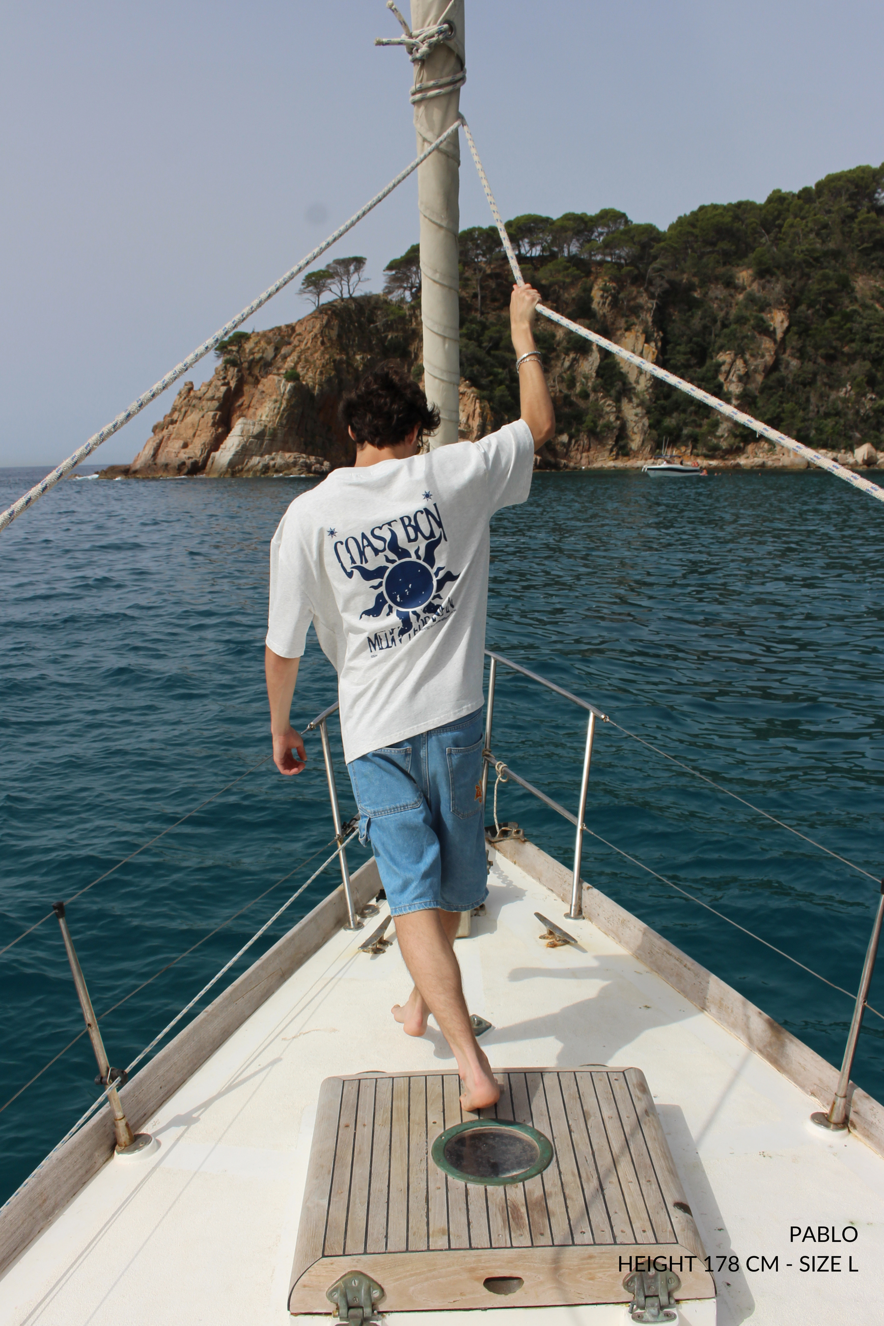 Gray Tide T-Shirt CoastBcn