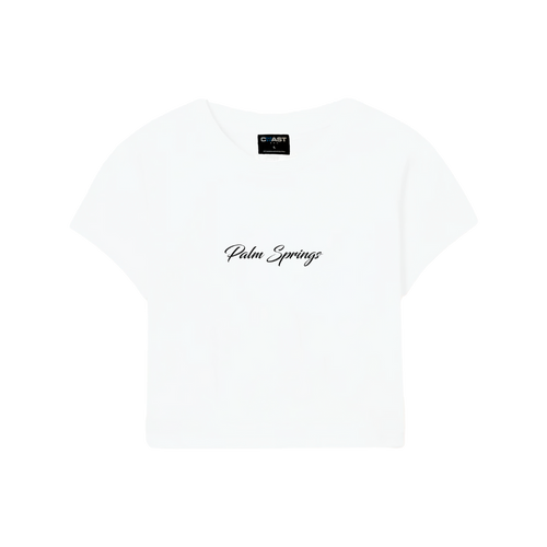 PALM SPRINGS CROPPED T-SHIRT CoastBcn