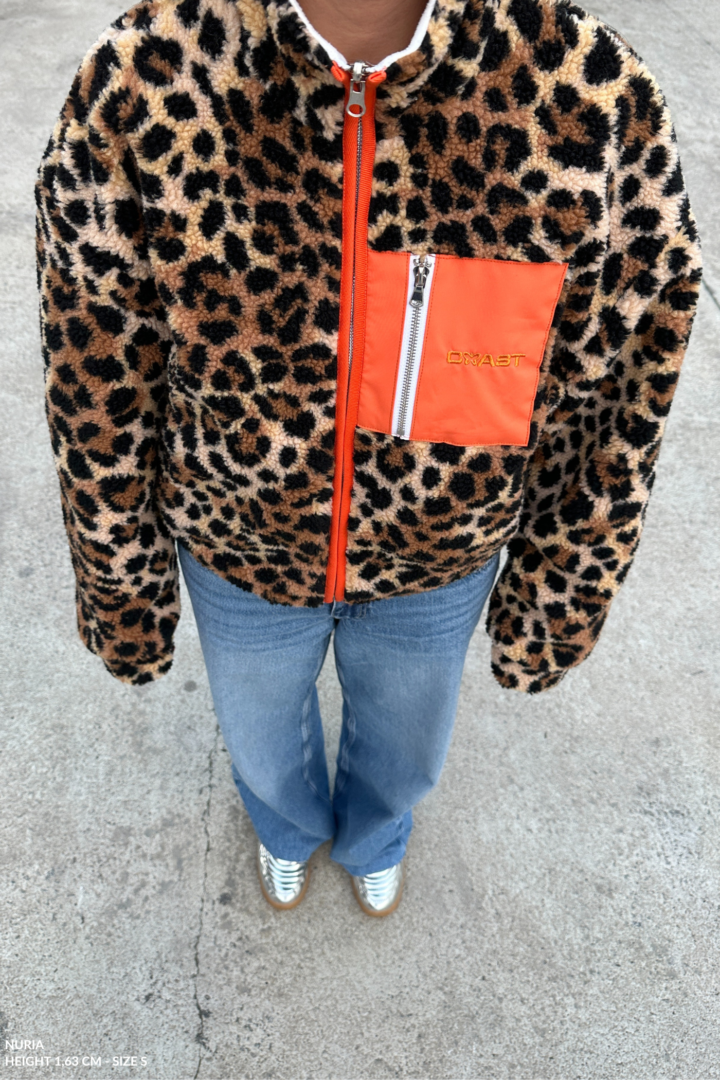 Leopard Fleece Jacket