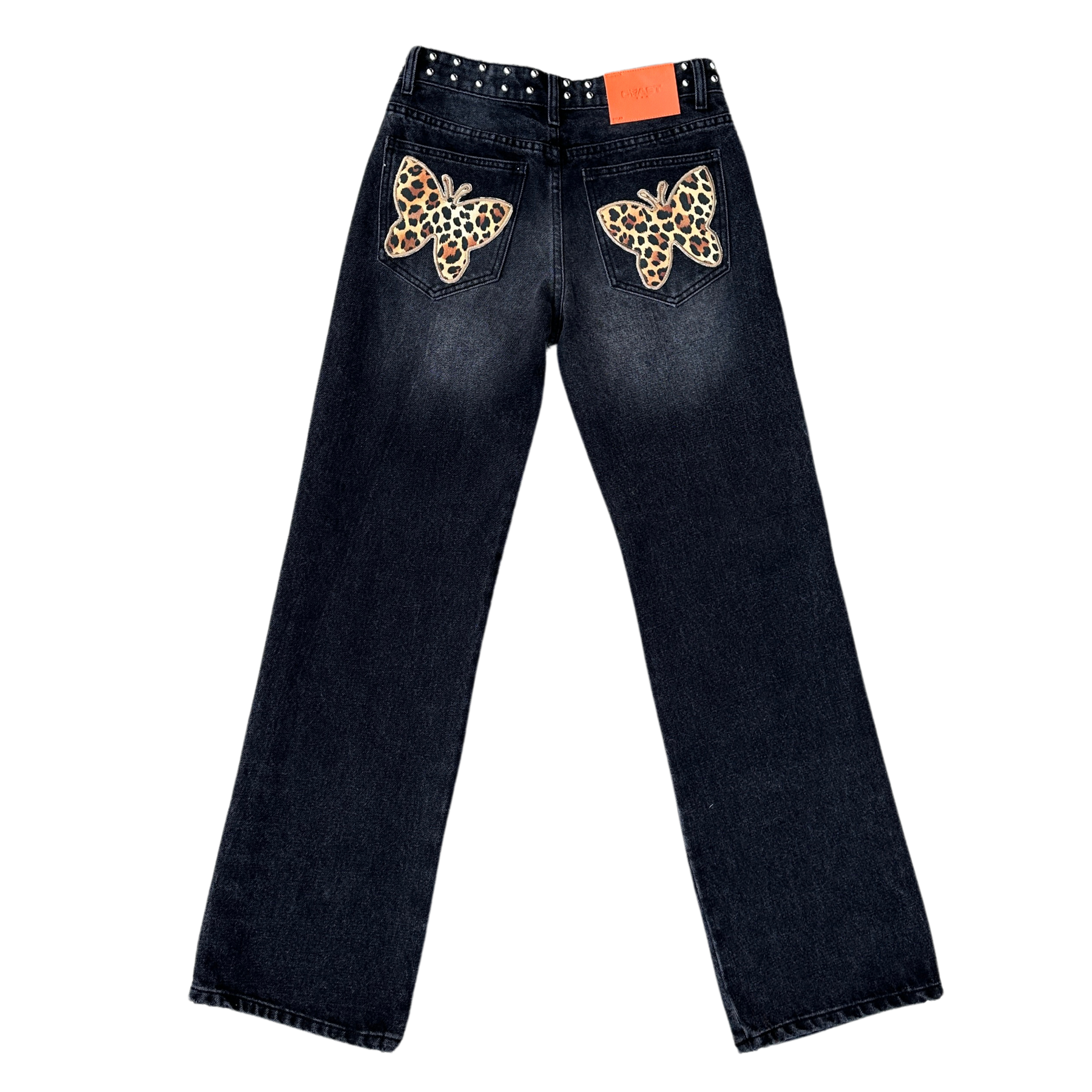 Leopard Butterfly Jeans