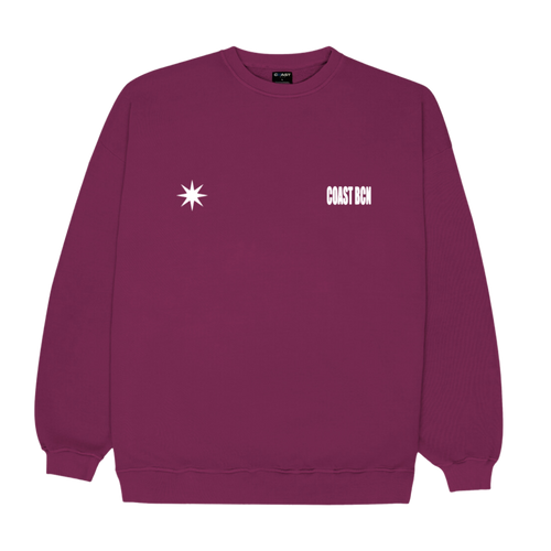 Purple Disconnect Sweatshirt CoastBcn