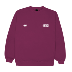 Purple Disconnect Sweatshirt CoastBcn