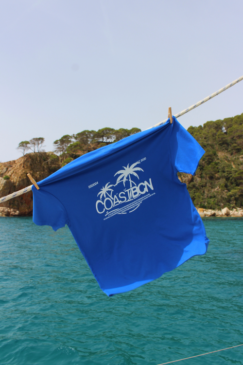 Electric Blue Horizon T-Shirt CoastBcn