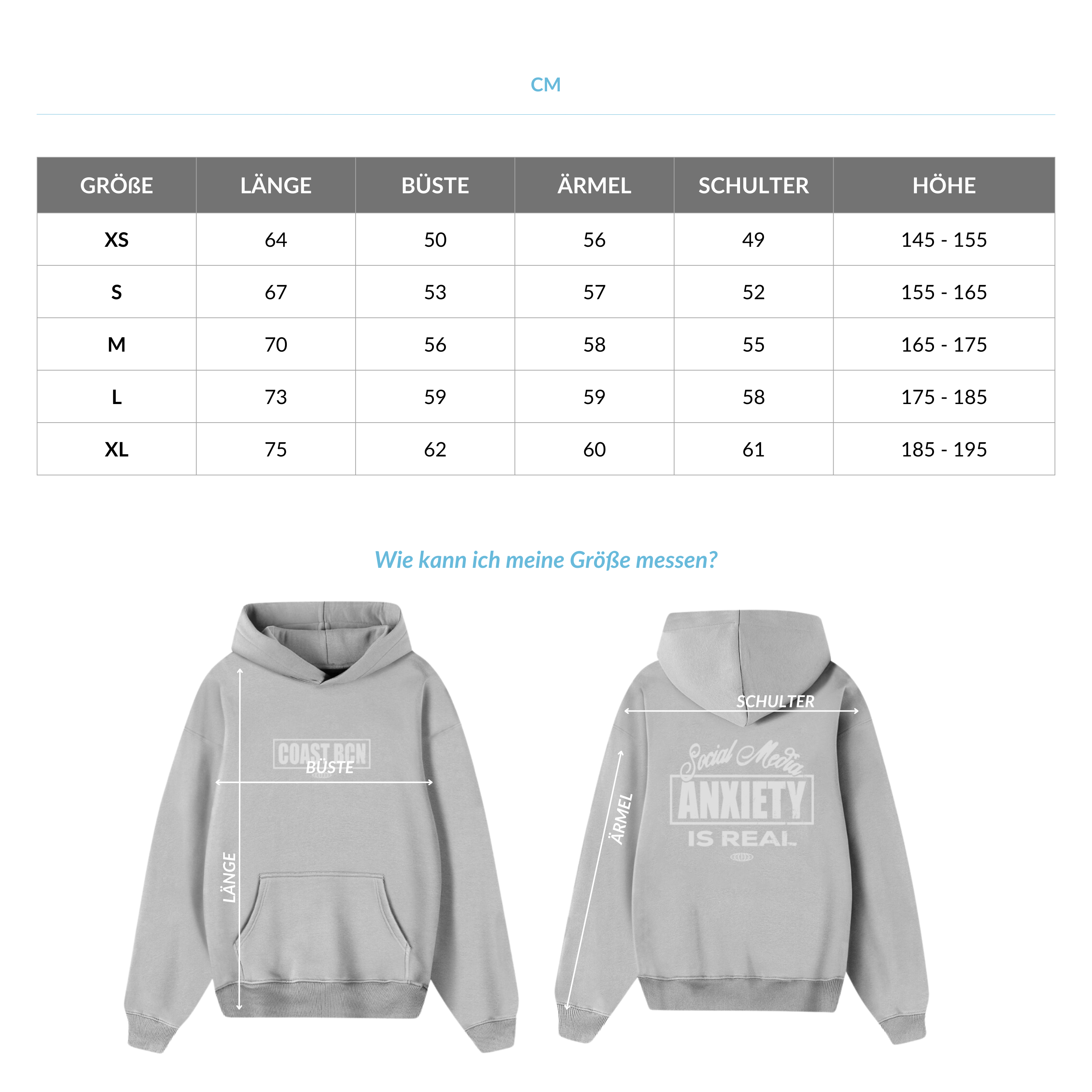 Anxiety is Real Hoodie