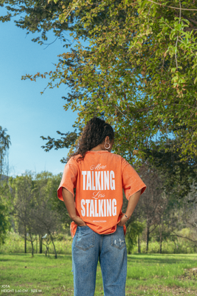 Orange Less Stalking T-shirt CoastBcn