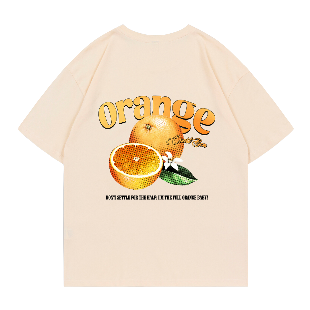 Orange T-Shirt CoastBcn