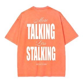 Orange Less Stalking T-shirt CoastBcn