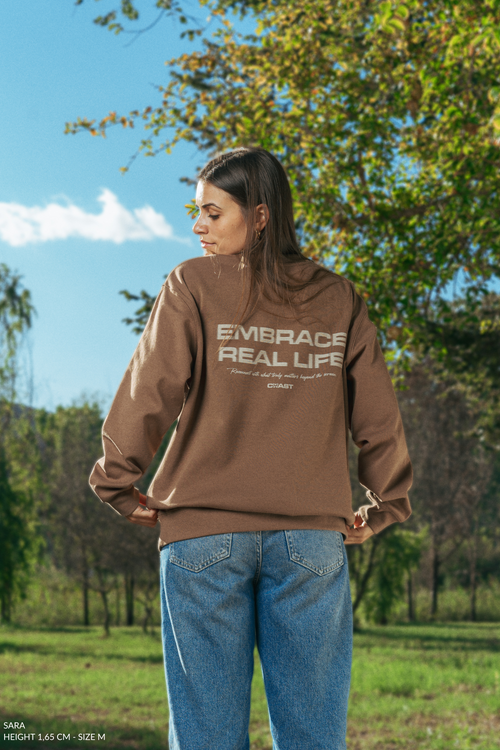 Real Life Sweatshirt CoastBcn