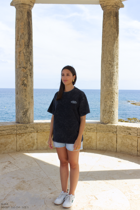 Black Washed Peaks T-shirt CoastBcn