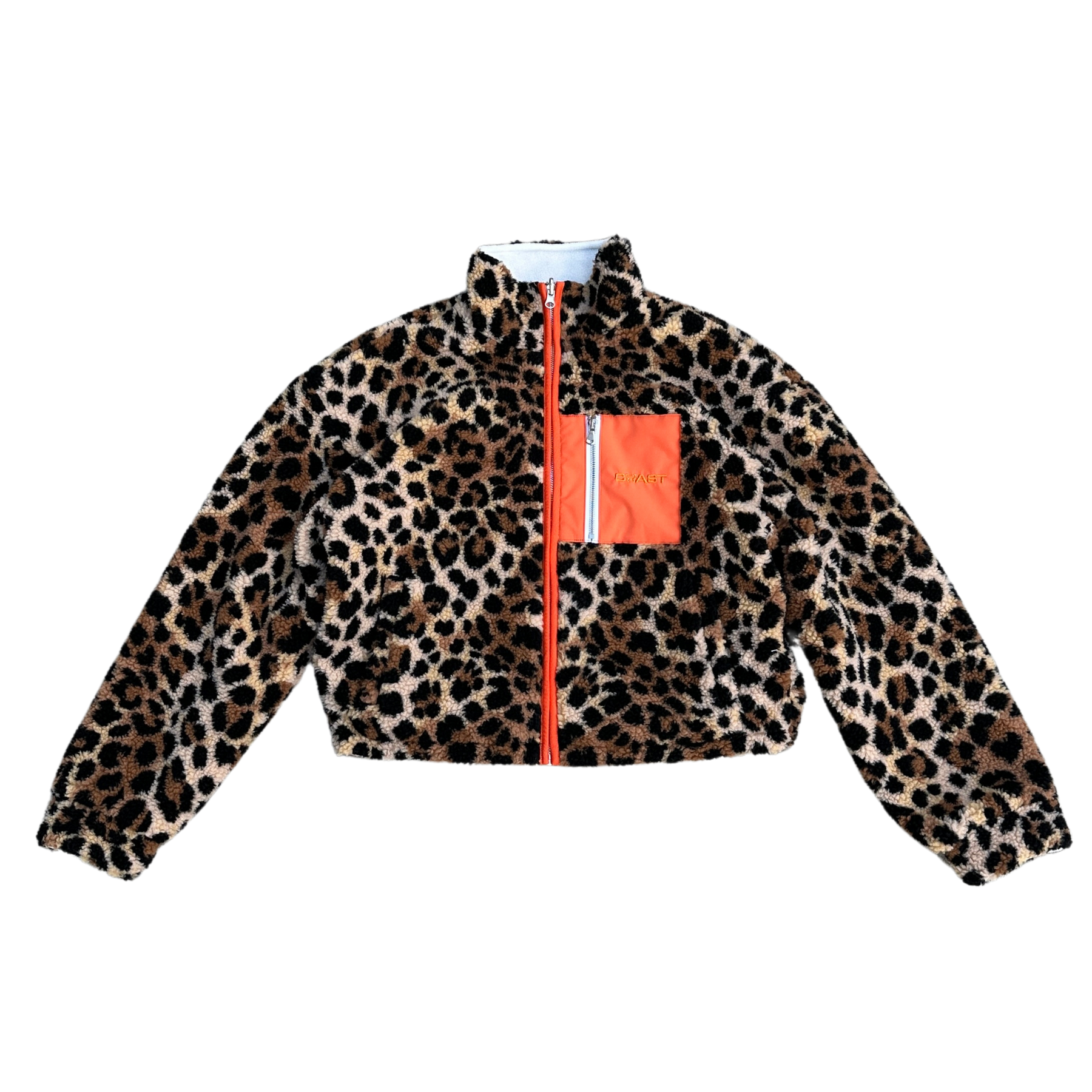 Leopard Fleece Jacket