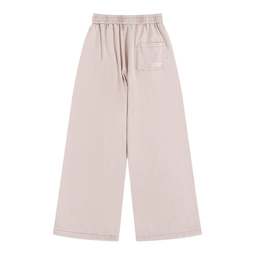 Washed Pink Wide Leg Joggers CoastBcn