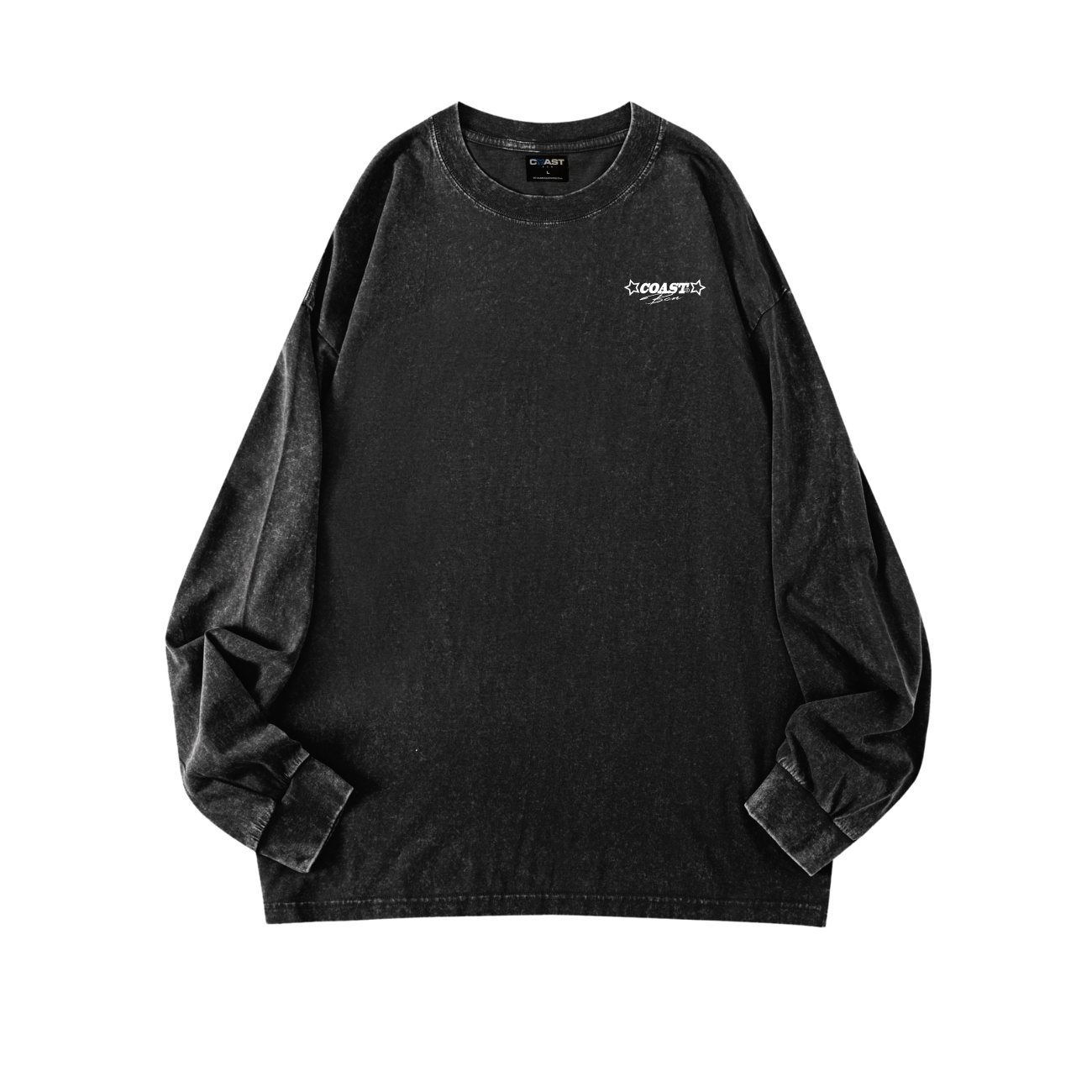 Black Shooting Stars Longsleeve CoastBcn