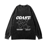 Black Shooting Stars Longsleeve CoastBcn