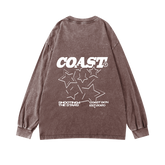 Brown Shooting Stars Longsleeve CoastBcn