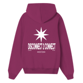 Purple Disconnect Hoodie CoastBcn