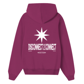 Purple Disconnect Hoodie CoastBcn