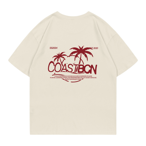 Cream Horizon T-shirt CoastBcn