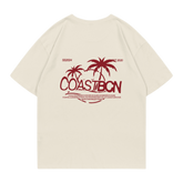 Cream Horizon T-shirt CoastBcn