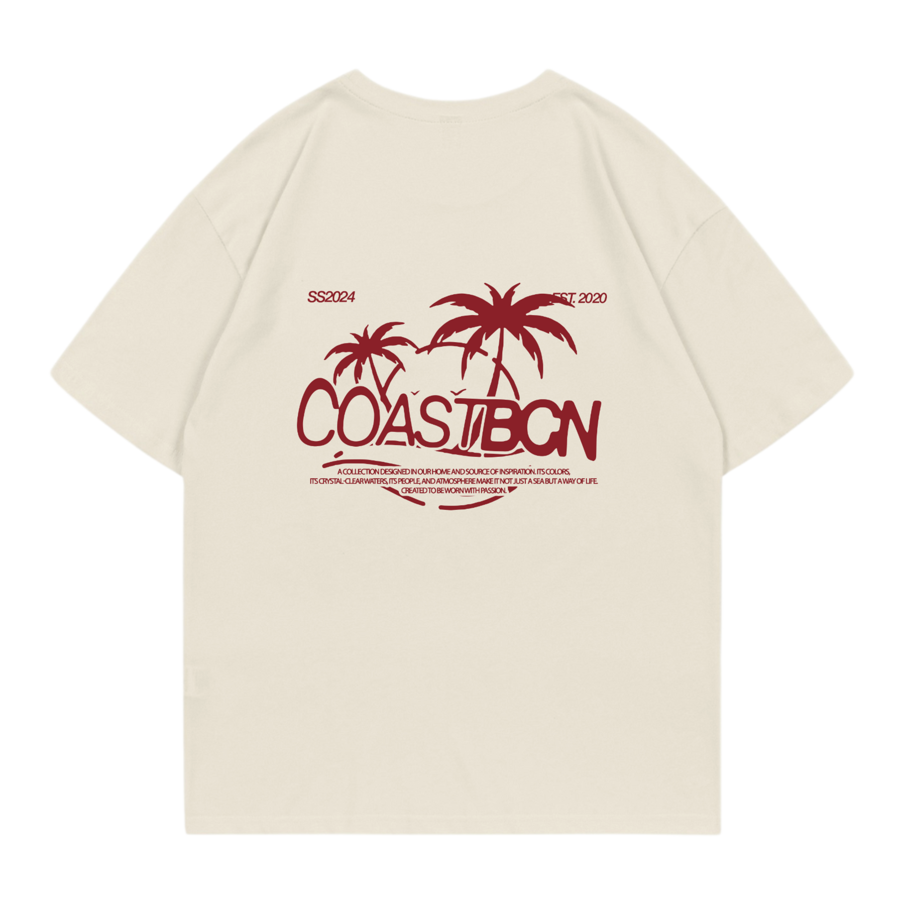 Cream Horizon T-shirt CoastBcn