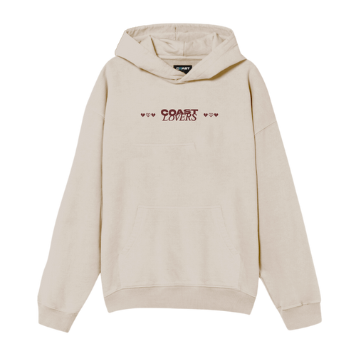 Beige Coast Lovers Hoodie CoastBcn