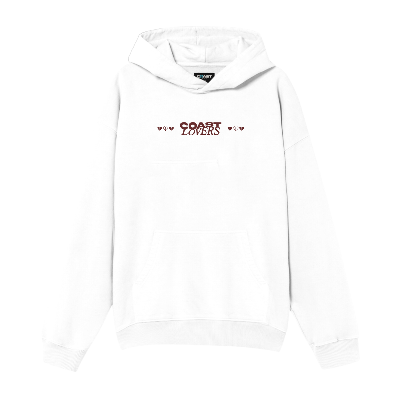 White Coast Lovers Hoodie CoastBcn