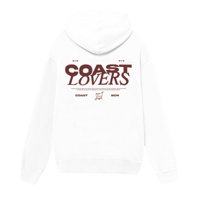 White Coast Lovers Hoodie CoastBcn