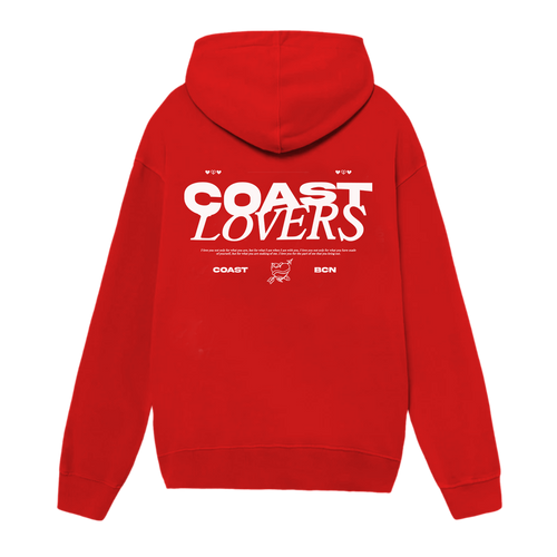 Red Coast Lovers Hoodie CoastBcn