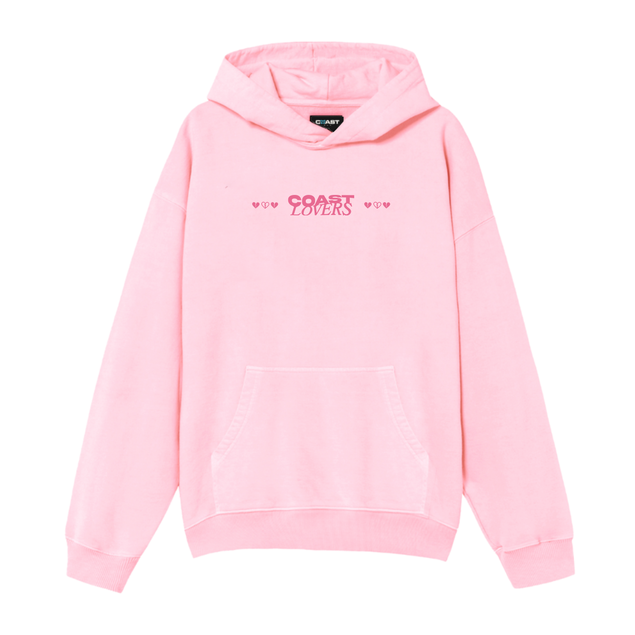 Pink Coast Lovers Hoodie CoastBcn