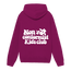 Non Conformist Purple Hoodie CoastBcn