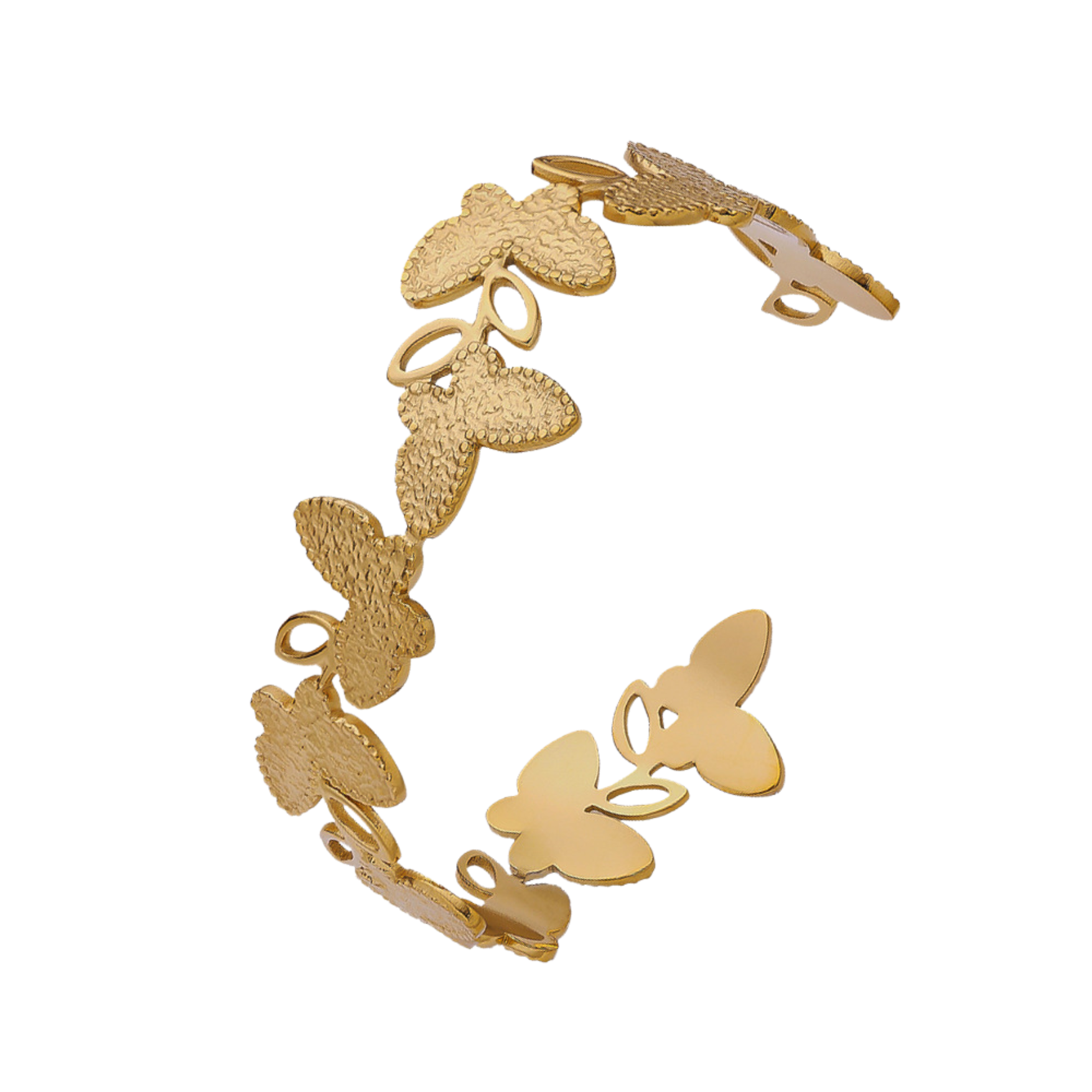 Gold Butterfly Bracelet CoastBcn